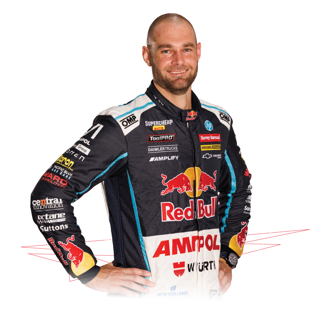 Shane Van Gisbergen SVG V8 Supercar Driver Red Bull Ampol Racing
